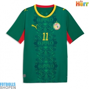 Billiga Senegal Nicolas Jackson #11 Bortatröja VM 2026 Kortärmad